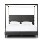 Anderson Knoll Charcoal-King Canopy Bed | ready to ship!