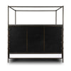 Anderson Knoll Charcoal-King Canopy Bed | ready to ship!