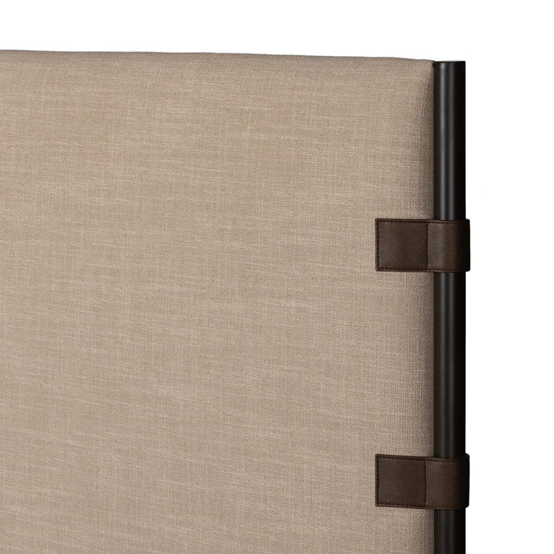 Anderson Palm Ecru Bed
