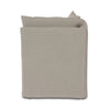 Andre Slipcovered Linen Dining Banquette Corner | ready to ship!
