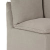 Andre Slipcovered Linen Dining Banquette Corner | ready to ship!