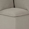 Andre Slipcovered Linen Dining Banquette Corner | ready to ship!