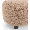 Aniston Andes Toast Ottoman | ready to ship!