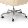 Anne Polished Aluminum Desk Desk Chair | ready to ship!