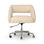 Anne Polished Aluminum Desk Desk Chair | ready to ship!