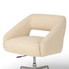 Anne Polished Aluminum Desk Desk Chair | ready to ship!