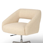 Anne Polished Aluminum Desk Desk Chair | ready to ship!