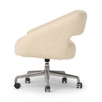 Anne Polished Aluminum Desk Desk Chair | ready to ship!
