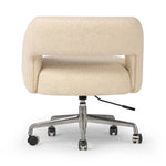 Anne Polished Aluminum Desk Desk Chair | ready to ship!
