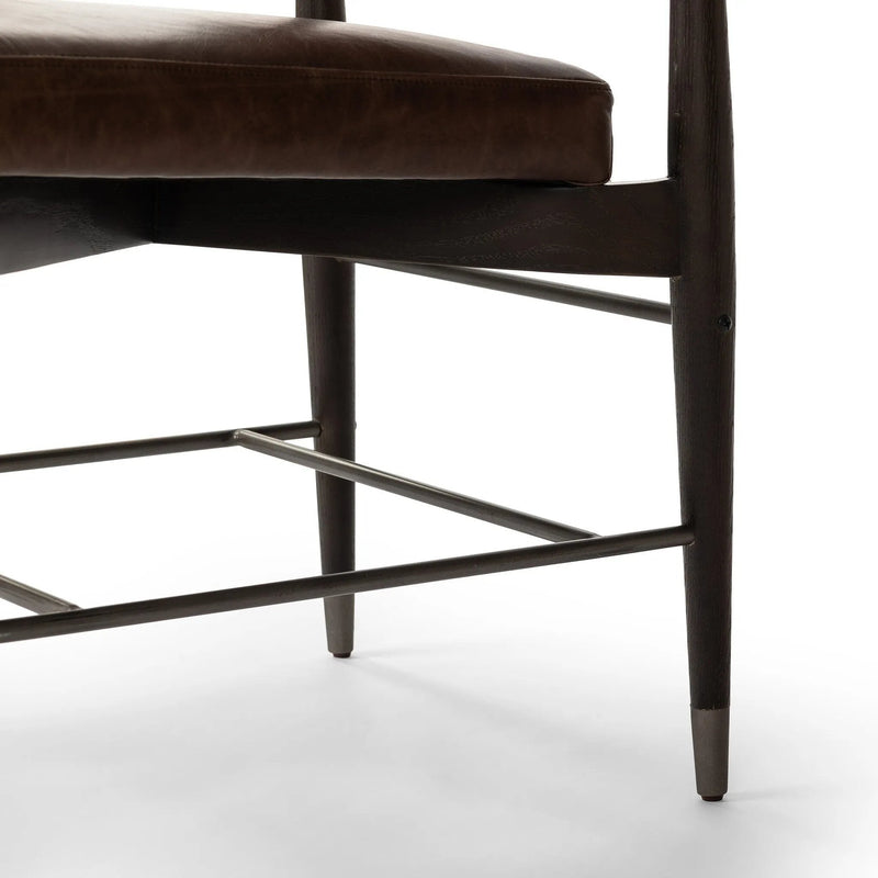 Anton Havana Brown Dining Chair | ready to ship!