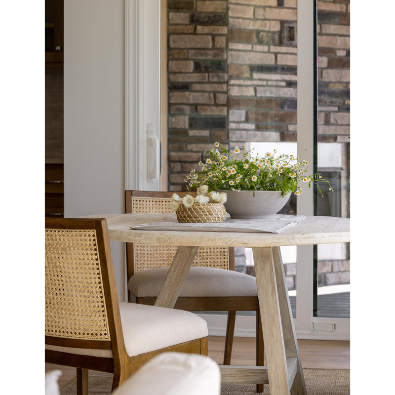 Charlotte Armless Dining Chair - Cane Toasted Nettlewood | ready to ship!