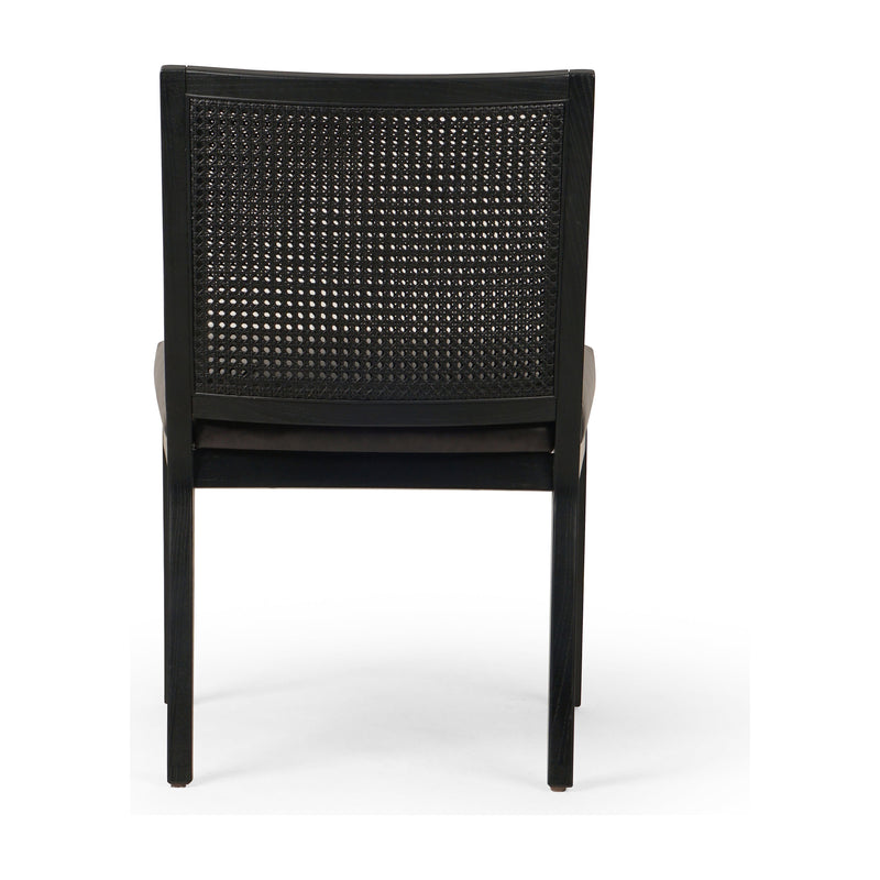 Antonia Black Armless Dining Chair | ready to ship!