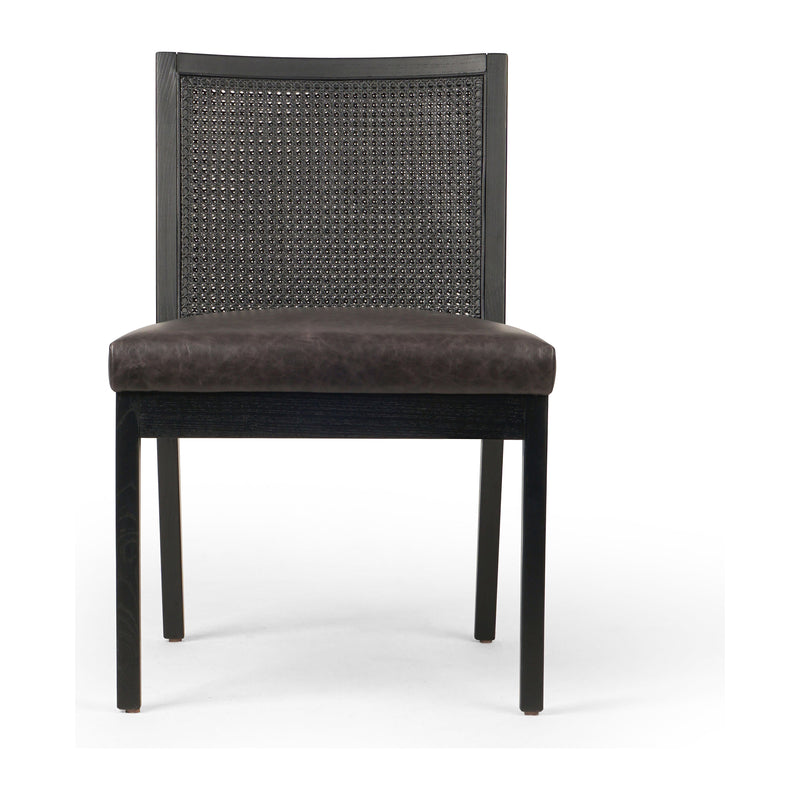 Antonia Black Armless Dining Chair | ready to ship!