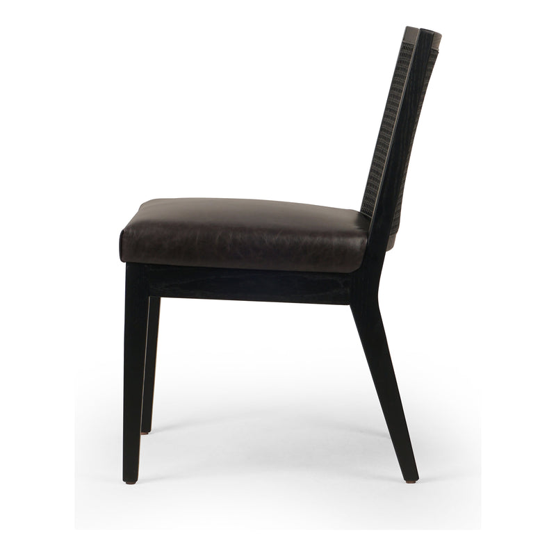 Antonia Black Armless Dining Chair | ready to ship!