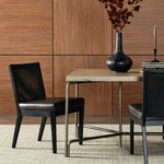 Antonia Black Armless Dining Chair | ready to ship!