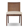 Antonia Savile Flax Cane Armless Dining Chair | shipping 08/25/2025