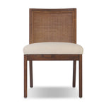 Antonia Savile Flax Cane Armless Dining Chair | shipping 08/25/2025