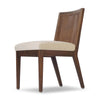 Antonia Savile Flax Cane Armless Dining Chair | shipping 08/25/2025