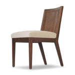 Antonia Savile Flax Cane Armless Dining Chair | shipping 08/25/2025