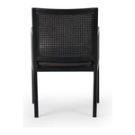 Antonia Sonoma Black Dining Arm Chair | ready to ship!