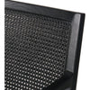 Antonia Sonoma Black Dining Arm Chair | ready to ship!