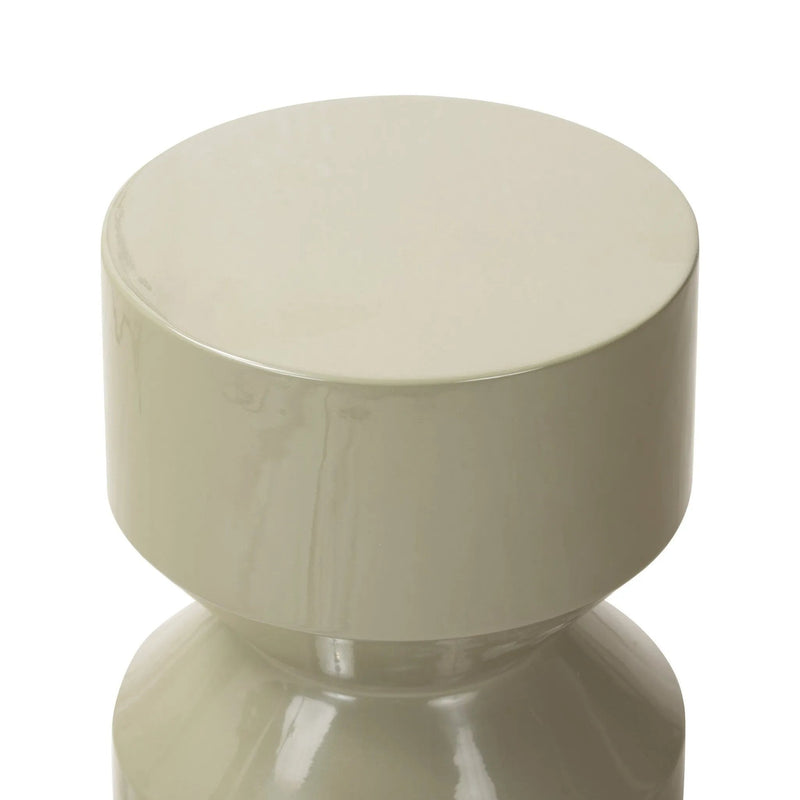 Ara Moss Lacquered Concrete End Table | shipping 7/14/2025