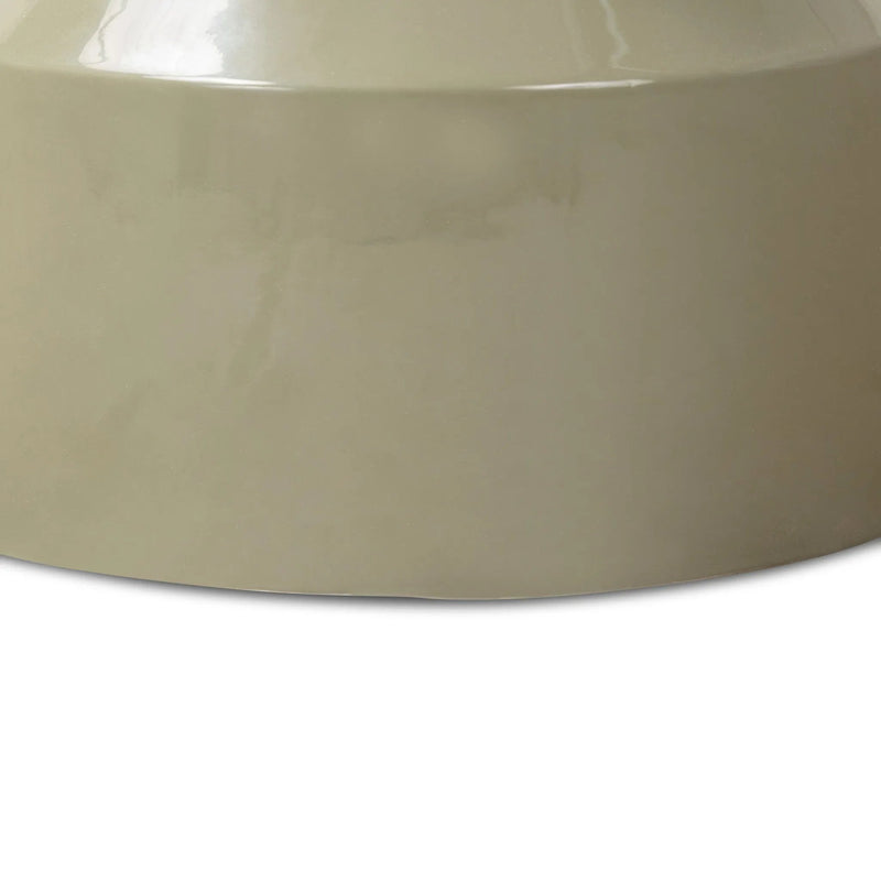 Ara Moss Lacquered Concrete End Table | shipping 7/14/2025