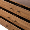 Arturo Natural Walnut 6 Drawer Dresser | shipping 5/30/2025