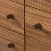Arturo Natural Walnut 6 Drawer Dresser | shipping 5/30/2025