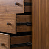 Arturo Natural Walnut 6 Drawer Dresser | shipping 5/30/2025