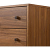 Arturo Natural Walnut 6 Drawer Dresser | shipping 5/30/2025