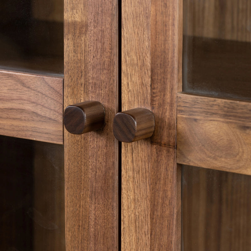 Arturo Natural Walnut Cabinet | ready to ship!