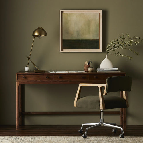 Arturo Natural Walnut Desk | shipping 7/10/2025