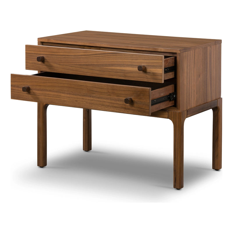 Arturo Natural Walnut Nightstand | ready to ship!