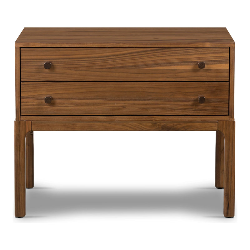 Arturo Natural Walnut Nightstand | ready to ship!
