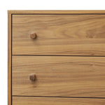 Arturo Natural Walnut Veneer 9 Drawer Dresser | ready to ship!