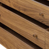 Arturo Natural Walnut Veneer 9 Drawer Dresser | ready to ship!