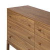 Arturo Natural Walnut Veneer 9 Drawer Dresser | ready to ship!