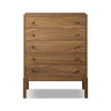 Arturo Natural Walnut Veneer Chest | shipping 6/9/2025