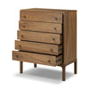 Arturo Natural Walnut Veneer Chest | shipping 6/9/2025