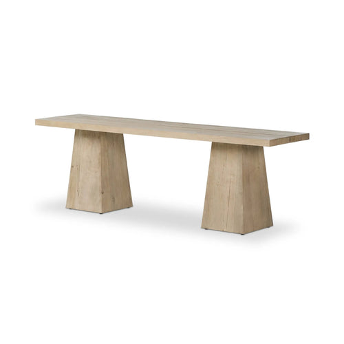 Atlas Bleached Alder Console Table | ready to ship!