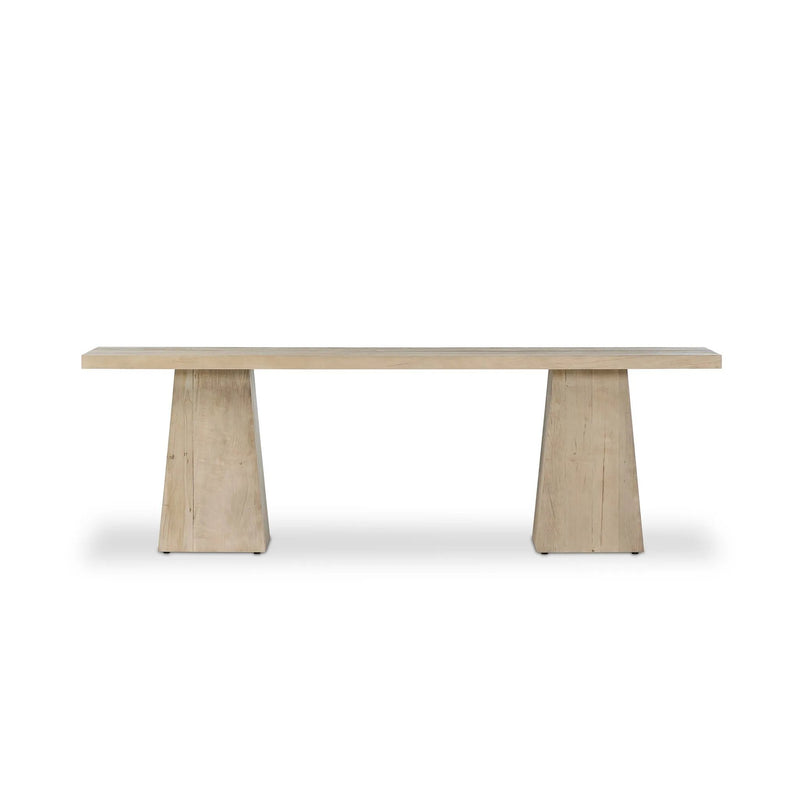 Atlas Bleached Alder Console Table | ready to ship!
