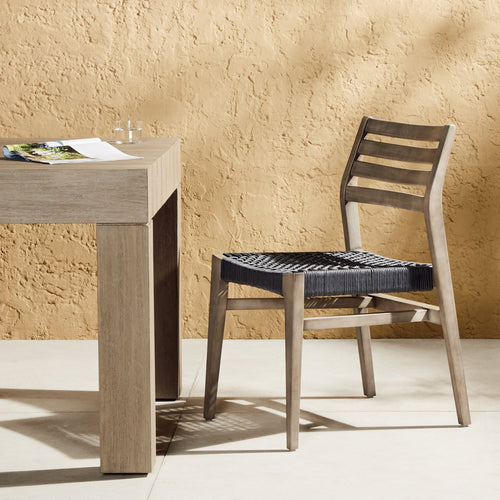 Audra Grey Outdoor Dining Chair | shipping 6/3/2025