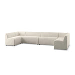 Augustine Capri Oatmeal U Shape Dining Banquette