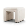 Augustine Dover Crescent Ottoman | ready to ship!