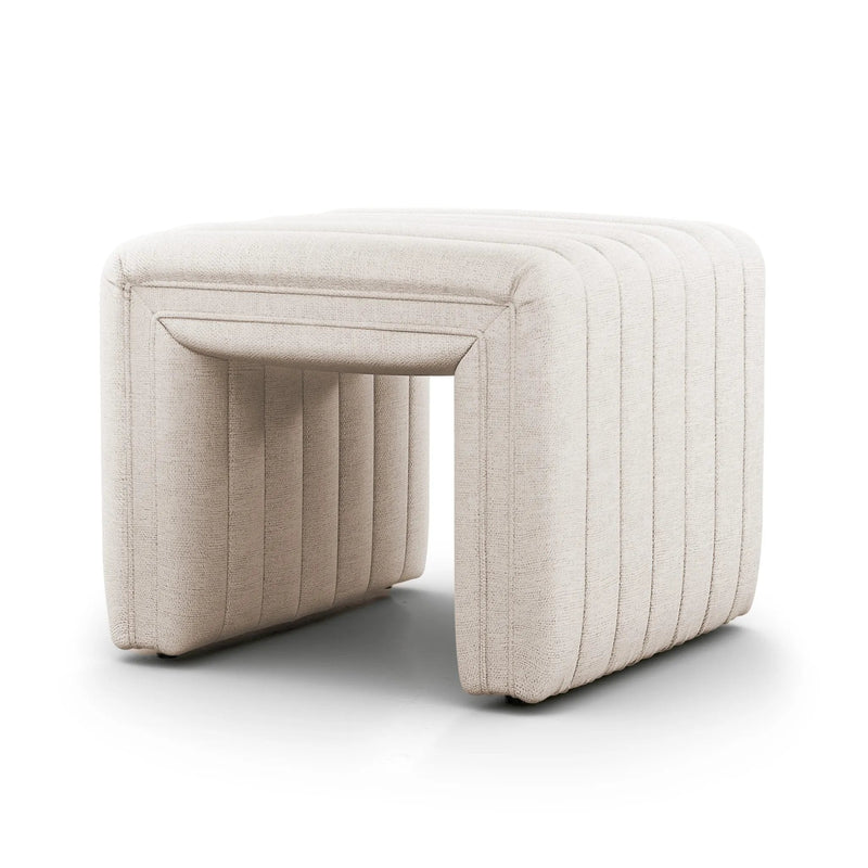 Augustine Dover Crescent Ottoman | ready to ship!