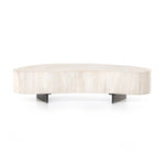 Avett Bleached Coffee Table Short Piece | ready to ship!