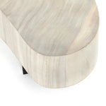 Avett Bleached Coffee Table Tall Piece | ready to ship!
