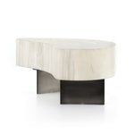 Avett Bleached Coffee Table Tall Piece | ready to ship!
