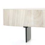 Avett Bleached Coffee Table Tall Piece | ready to ship!